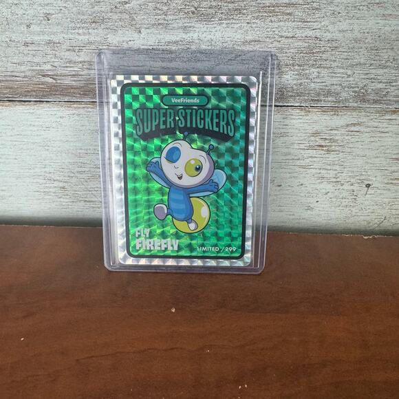 Veefriends Road to Veecon and others Green Ice Lot of Super Stickers x 17 - Picture 9 of 9